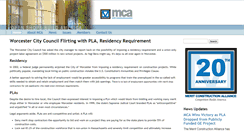 Desktop Screenshot of mca-ma.com